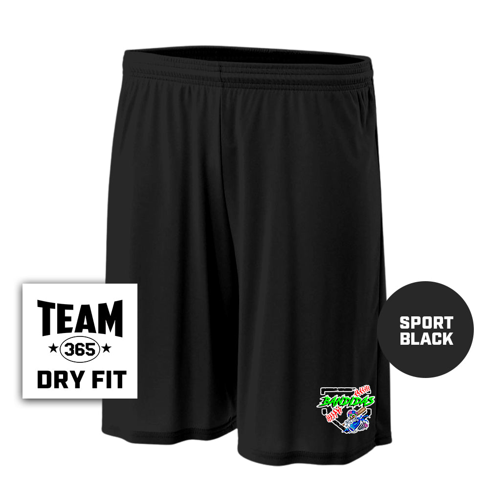 Performance Shorts - MULTIPLE COLORS - Baker Bandidas Softball