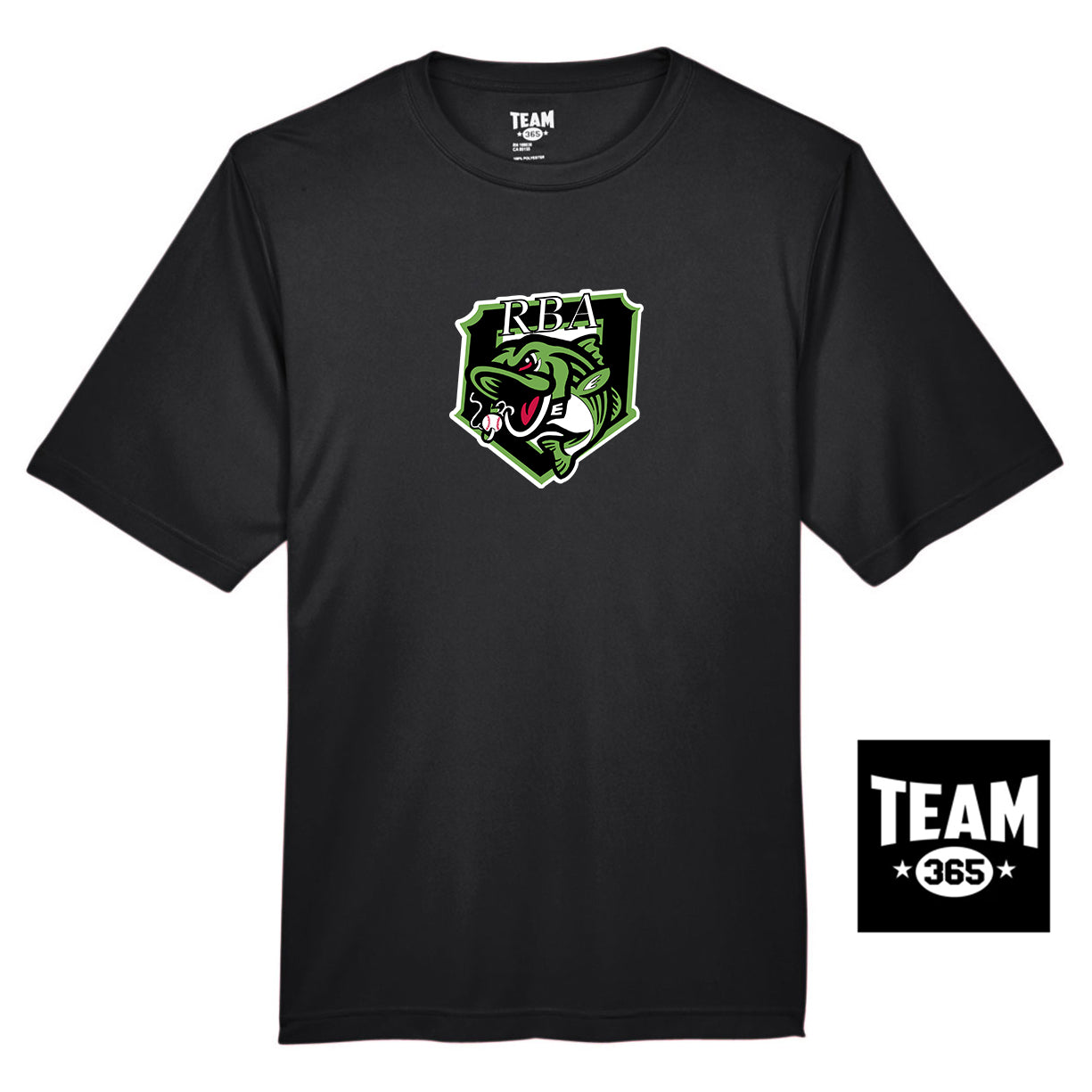 Team 365 Youth & Men's Zone Performance T-Shirt - RBA Stripers Baseball