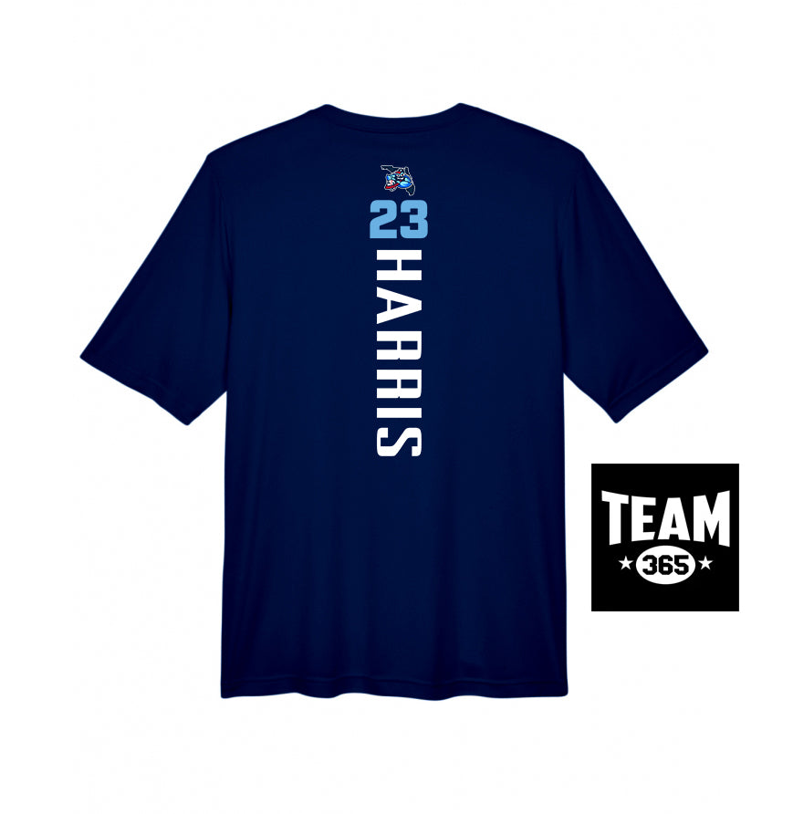 Team 365 Youth & Men's Zone Performance T-Shirt - FCA Blueclaws Baseball