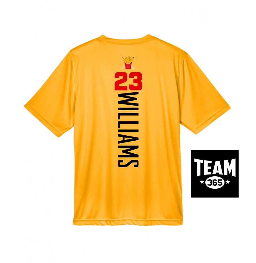 Team 365 Youth & Men's Zone Performance T-Shirt - Team Rally Fries Baseball