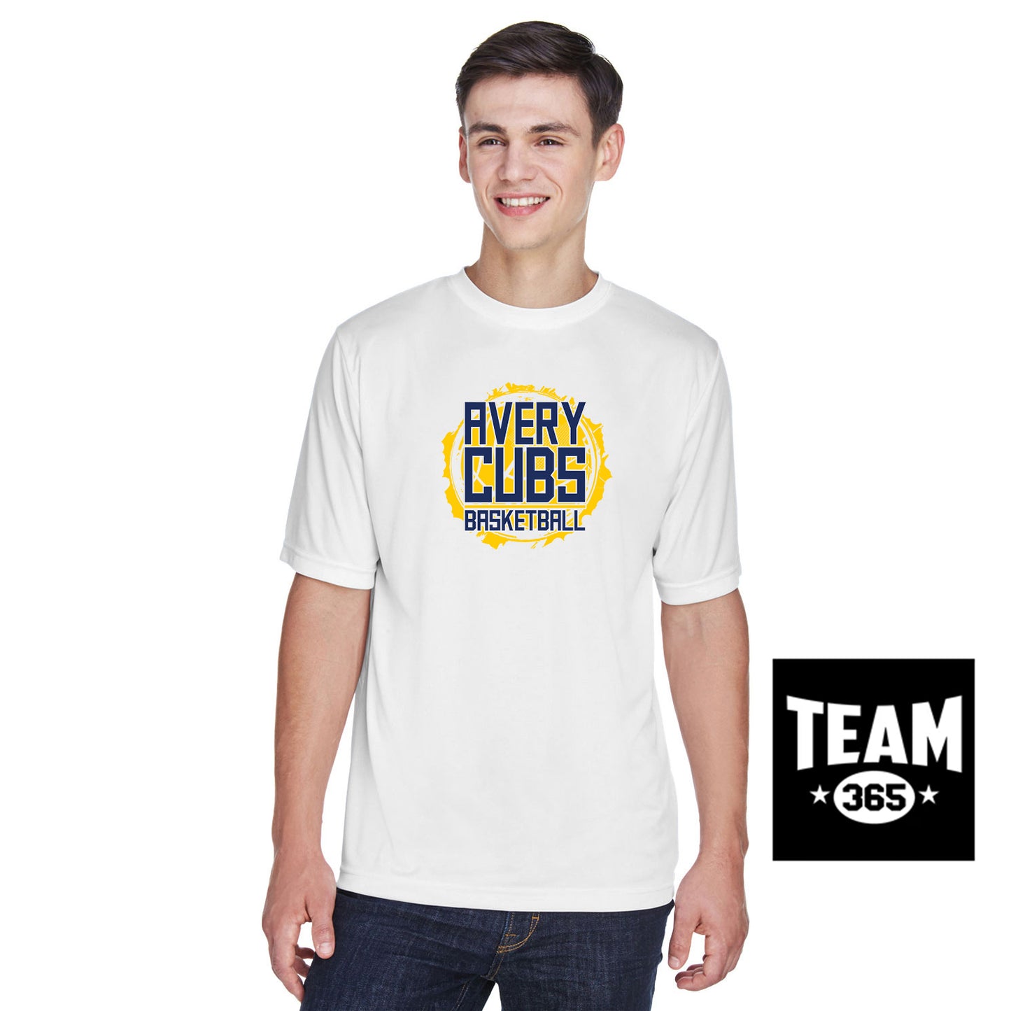 Team 365 TT11 Men's Zone Performance T-Shirt - Avery Cubs