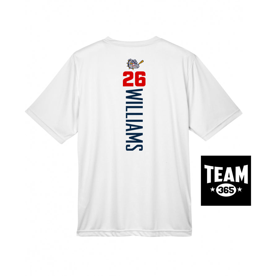 Team 365 Youth & Men's Zone Performance T-Shirt - Bloomingdale Bulldogs Baseball