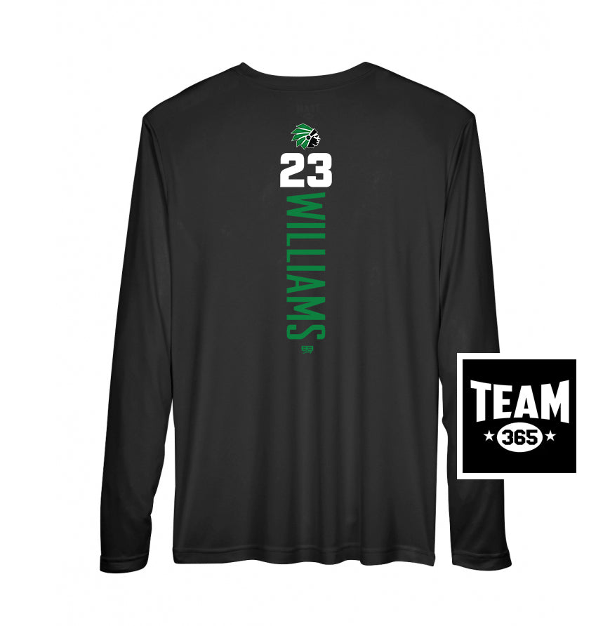 Team 365 Youth & Men's Zone Performance Long-Sleeve T-Shirt - Hopatcong Warriors Cheer