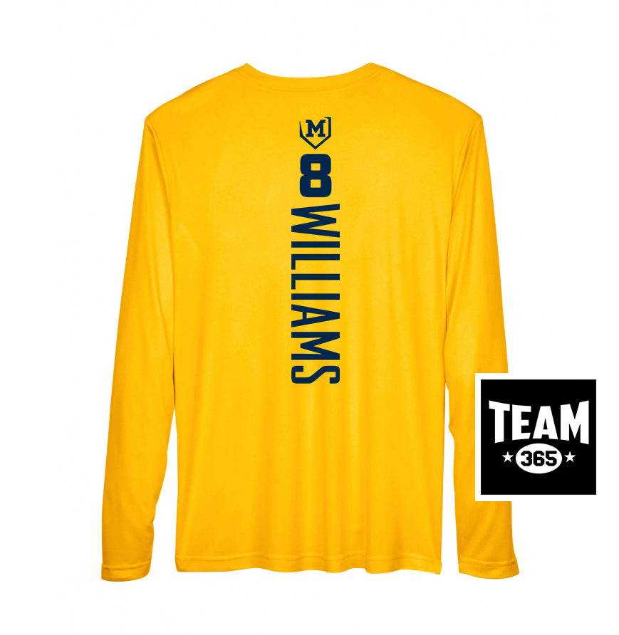 Team 365 Youth & Men's Zone Performance Long-Sleeve T-Shirt - Midland Bandits Baseball