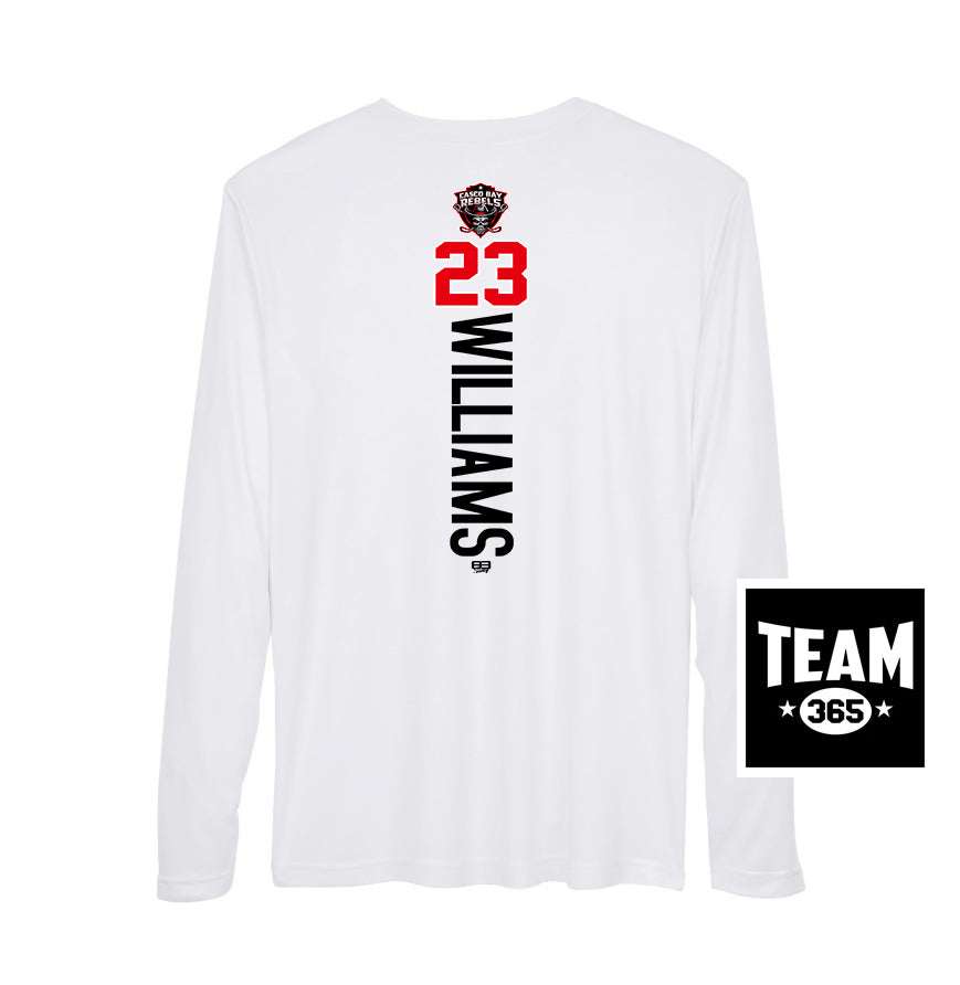 Team 365 Youth & Men's Zone Performance Long-Sleeve T-Shirt - Casco Bay Rebels Hockey
