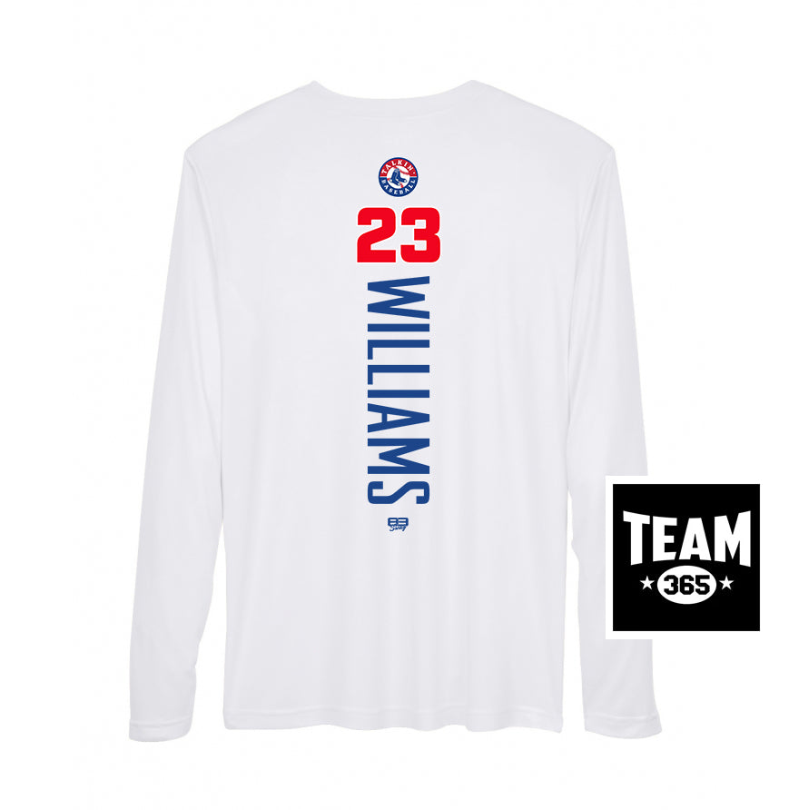 Team 365 Youth & Men's Zone Performance Long-Sleeve T-Shirt - Talkin' Baseball