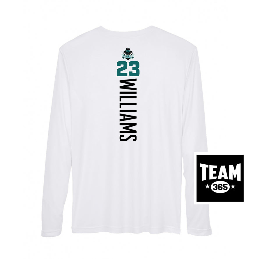Team 365 Youth & Men's Zone Performance Long-Sleeve T-Shirt - Diamond Dawgs Baseball