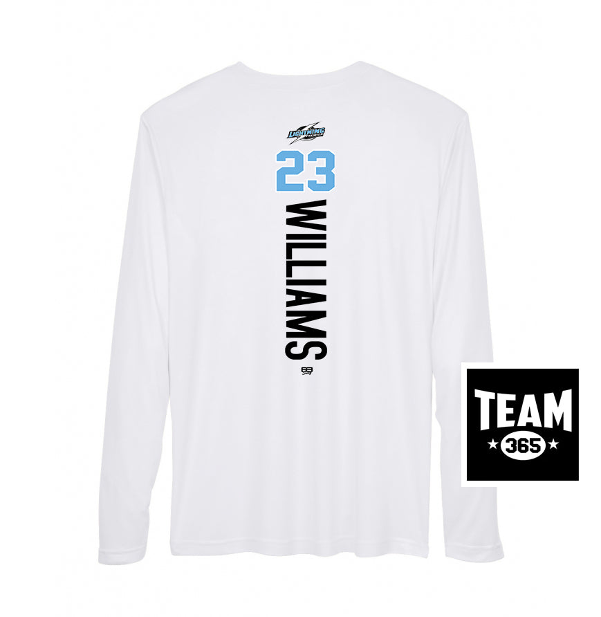 Team 365 Youth & Men's Zone Performance Long-Sleeve T-Shirt - Lightning Premier Softball