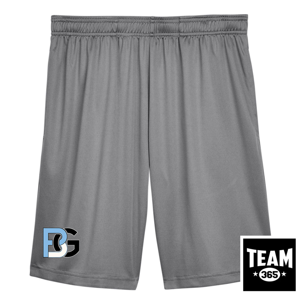 Team 365 TT11SH Men's Zone Performance Short - Lightning Baseball