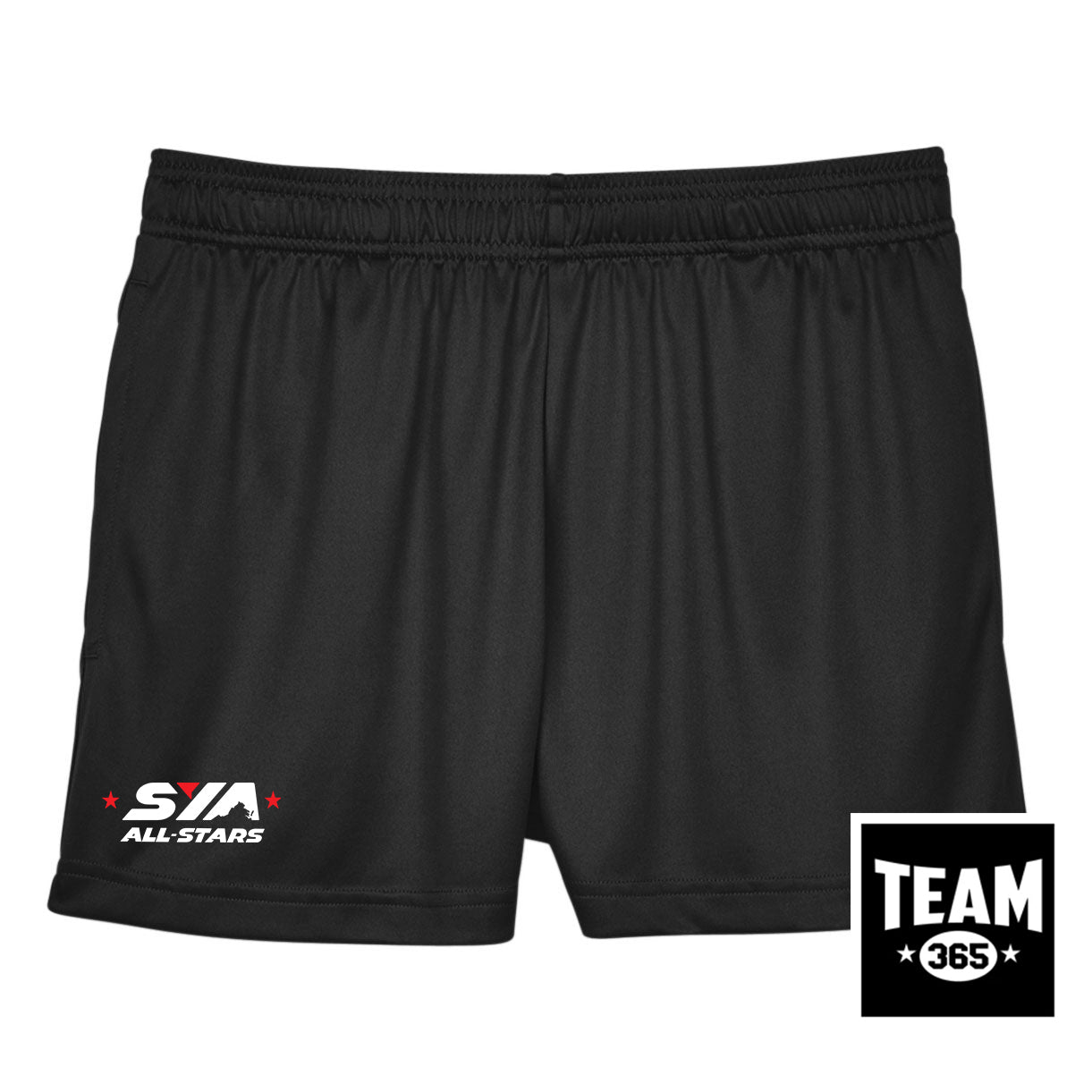 Team 365 TT11SHW Women's Zone Performance Short - SYA All-Stars