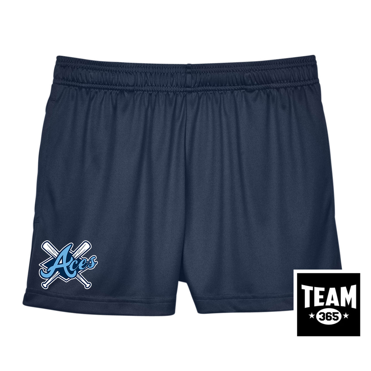 Team 365 TT11SHW Women's Zone Performance Short - Aces Baseball