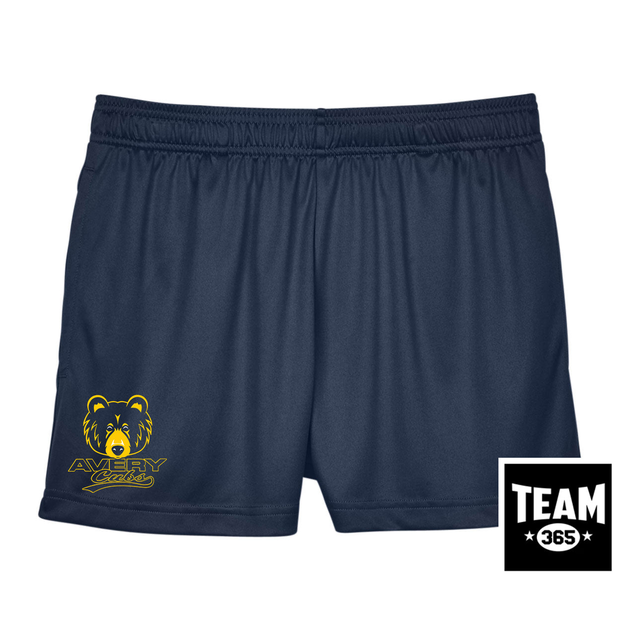 Team 365 TT11SHW Women's Zone Performance Short - Avery Cubs