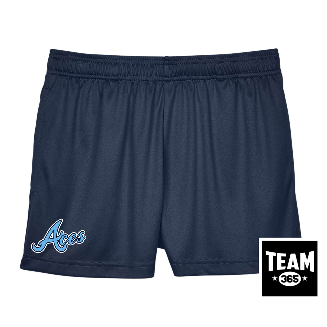 Team 365 TT11SHW Women's Zone Performance Short - Aces Baseball