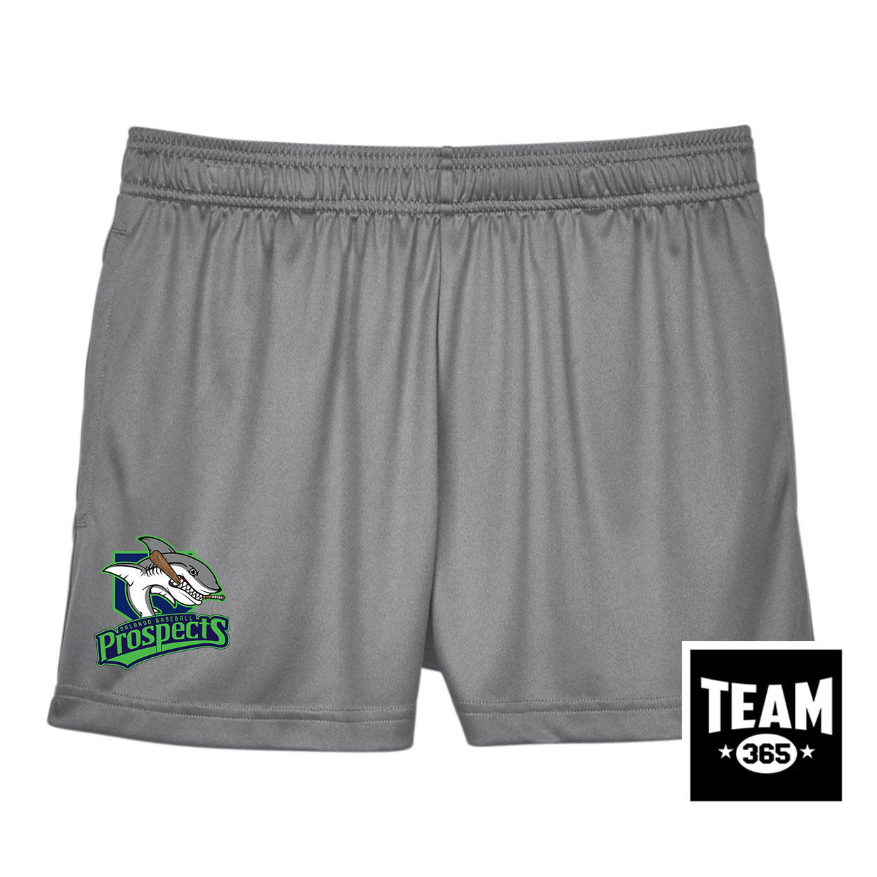 Team 365 TT11SHW Women's Zone Performance Short - OBP Land Sharks