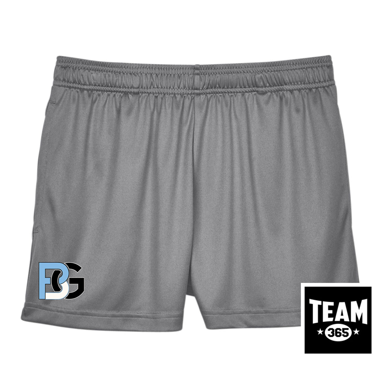 Team 365 TT11SHW Women's Zone Performance Short - Lightning Baseball