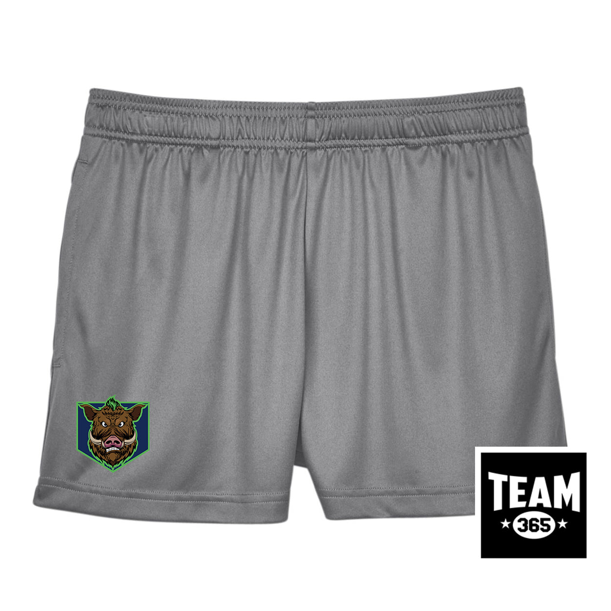 Team 365 TT11SHW Women's Zone Performance Short - OBP War Hogs