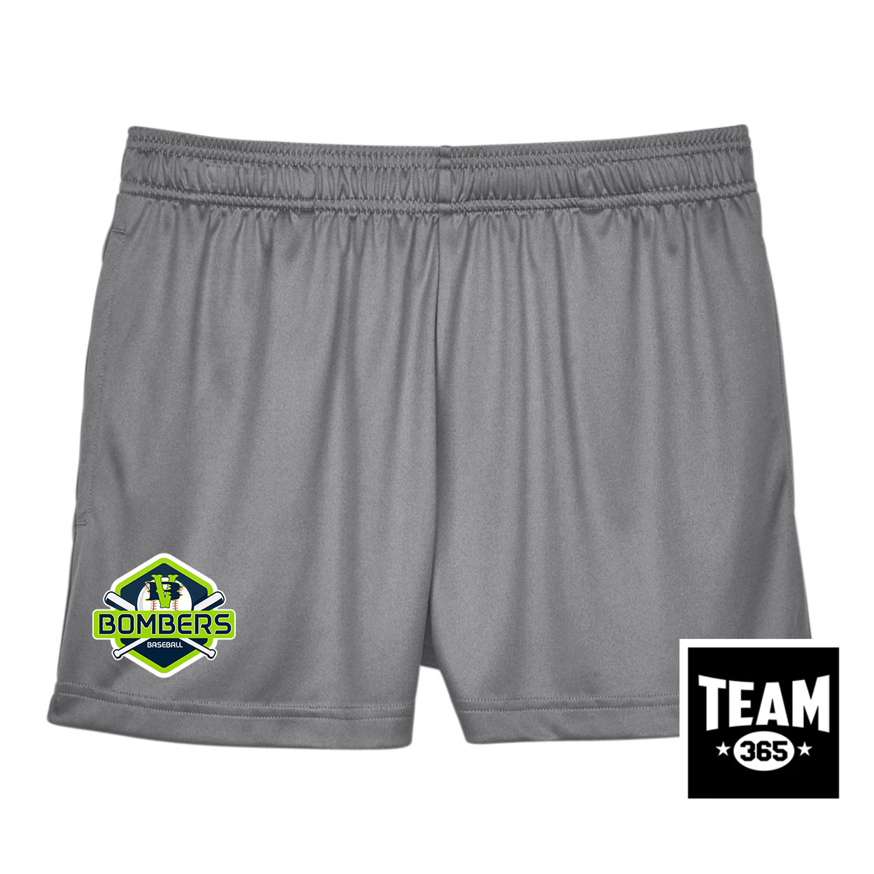 Team 365 TT11SHW Women's Zone Performance Short - VB Bombers Baseball