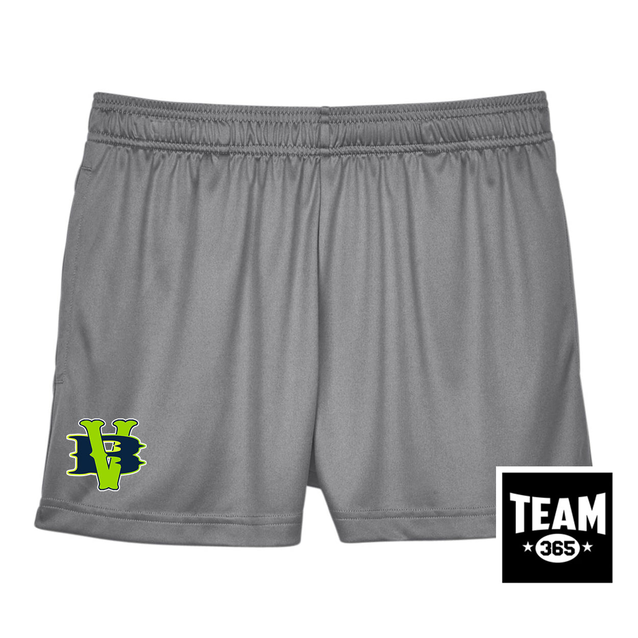 Team 365 TT11SHW Women's Zone Performance Short - VB Bombers Baseball