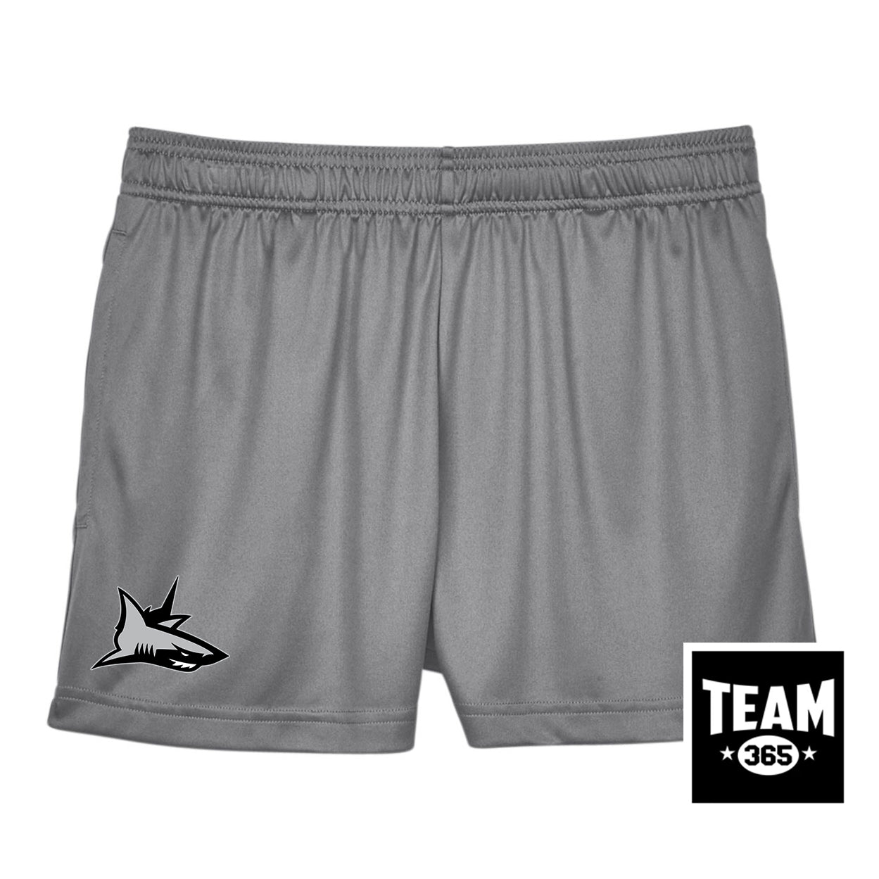 Team 365 TT11SHW Women's Zone Performance Short - PVAA Sharks Baseball