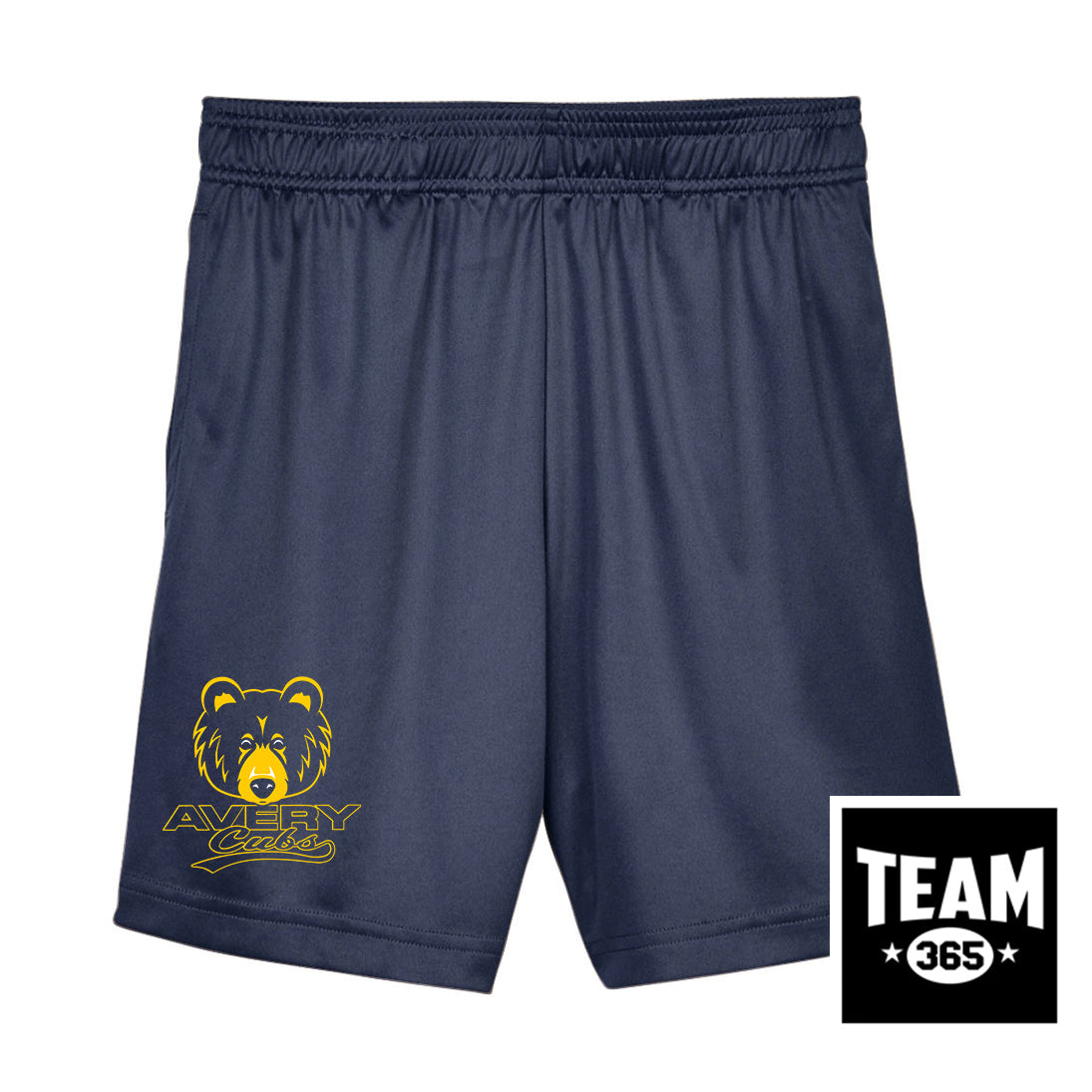 Team 365 TT11SHY Youth Zone Performance Short - Avery Cubs