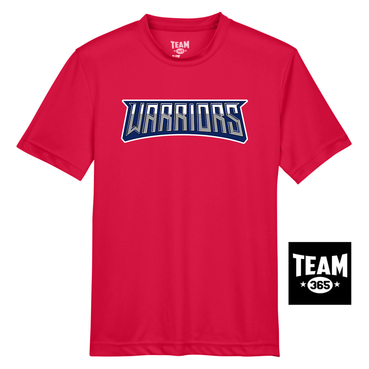 Team 365 TT11Y Youth Zone Performance T-Shirt - Tampa Warriors Baseball