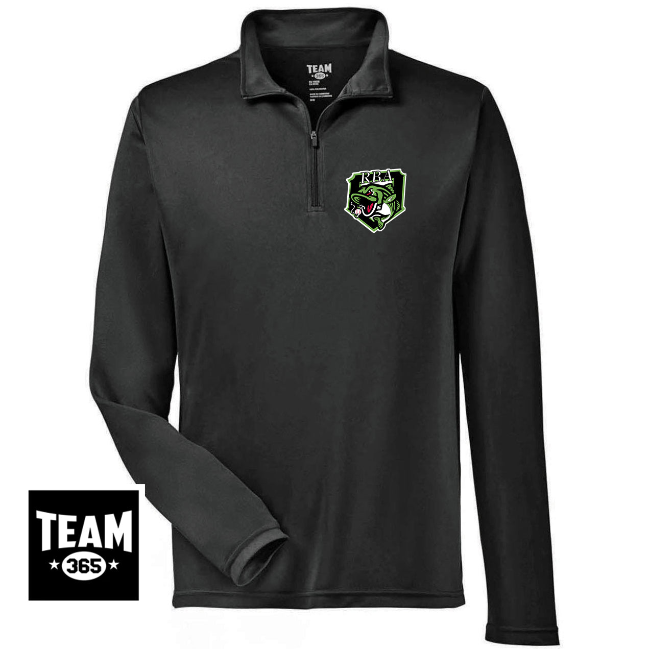 Team 365 TT31 Men's Zone Performance Quarter-Zip - RBA Stripers Baseball