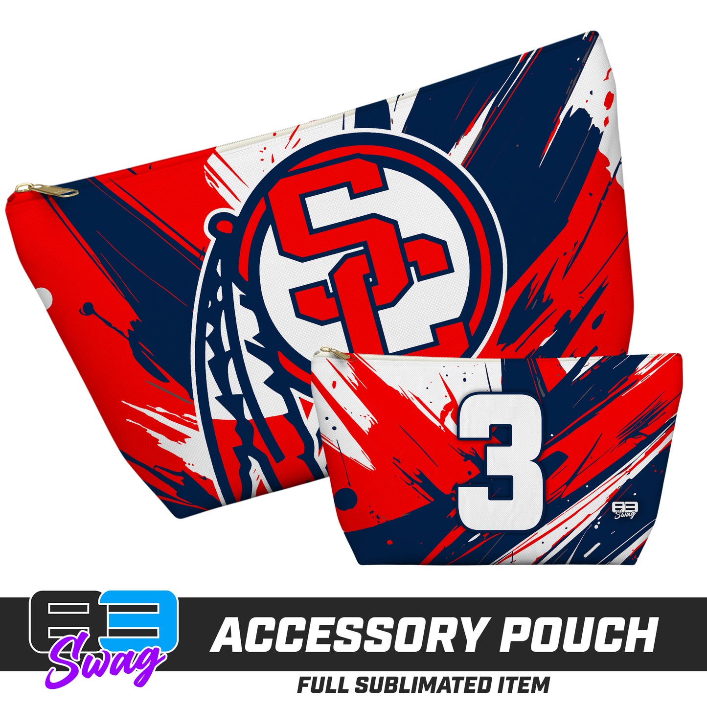 7"x12" Accessory Pouch w T-bottom - South Cherokee Indians