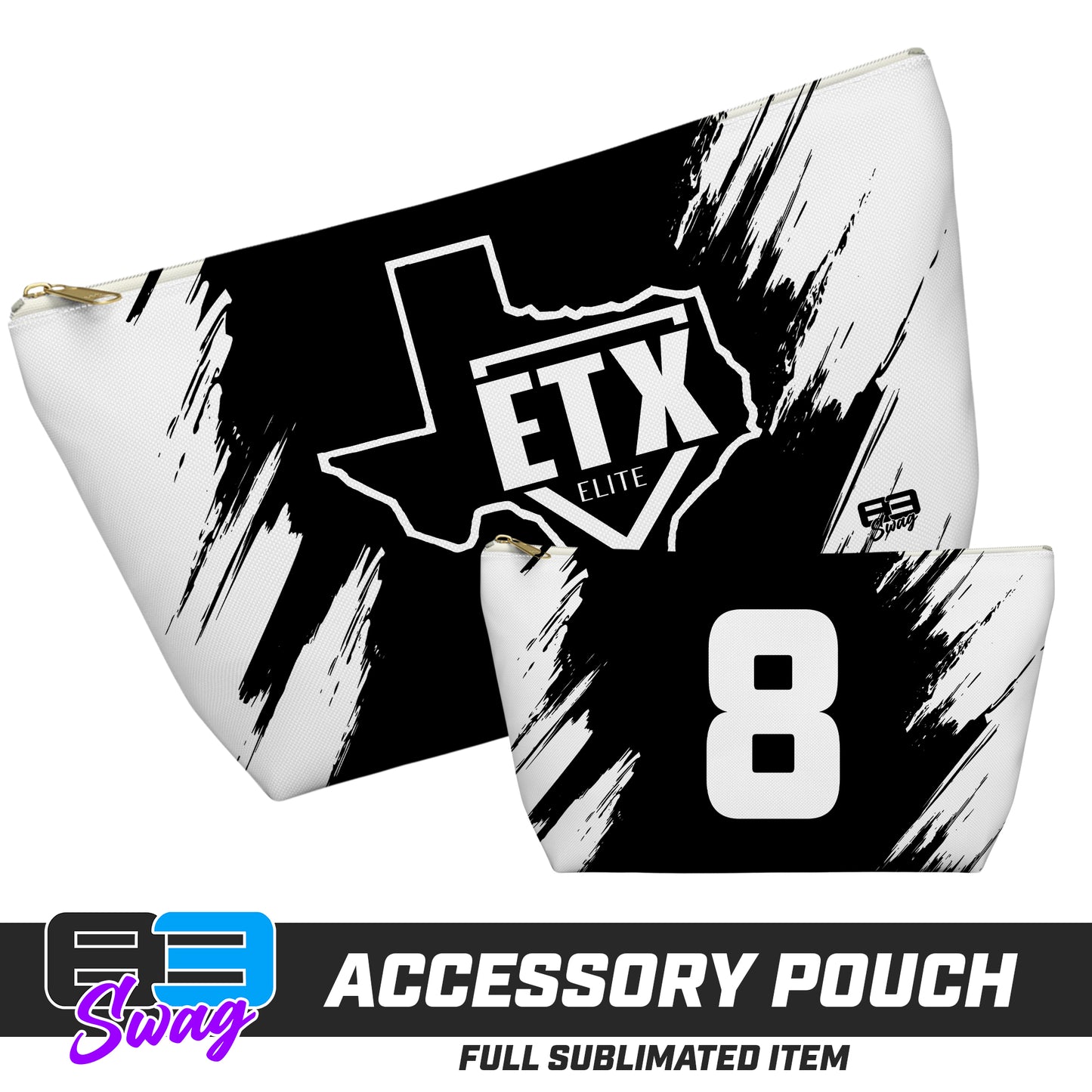 7"x12" Accessory Pouch w T-bottom - ETX Elite Softball