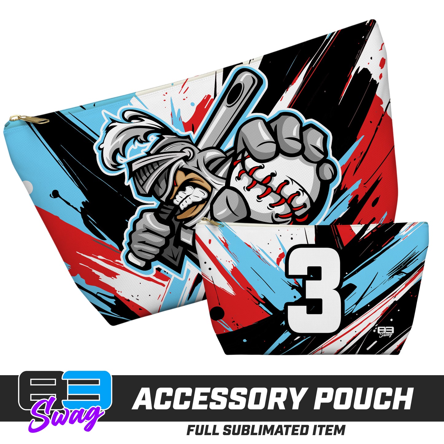 7"x12" Accessory Pouch w T-bottom - Knights Baseball 2026 VERSION