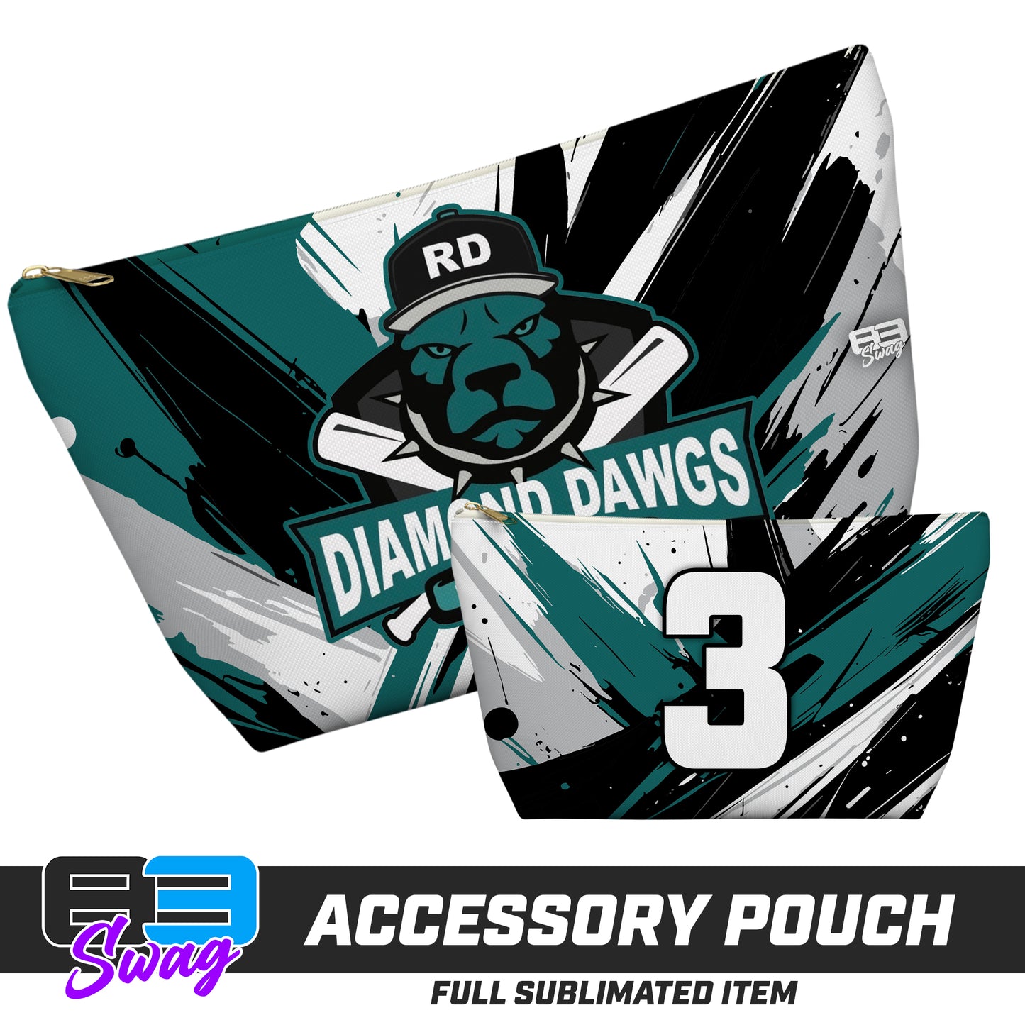 7"x12" Accessory Pouch w T-bottom - Diamond Dawgs V.2016