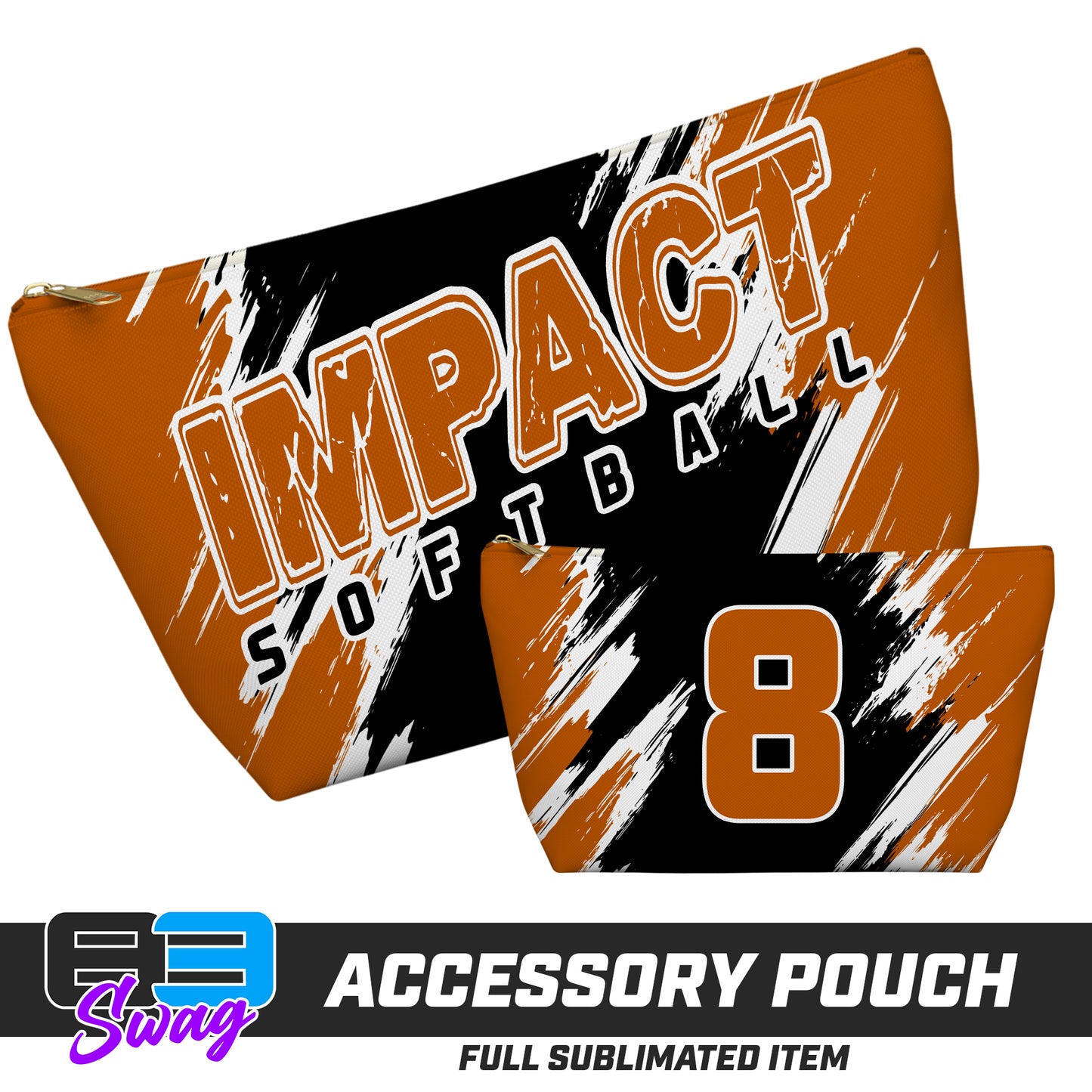 7"x12" Accessory Pouch w T-bottom - Impact Softball