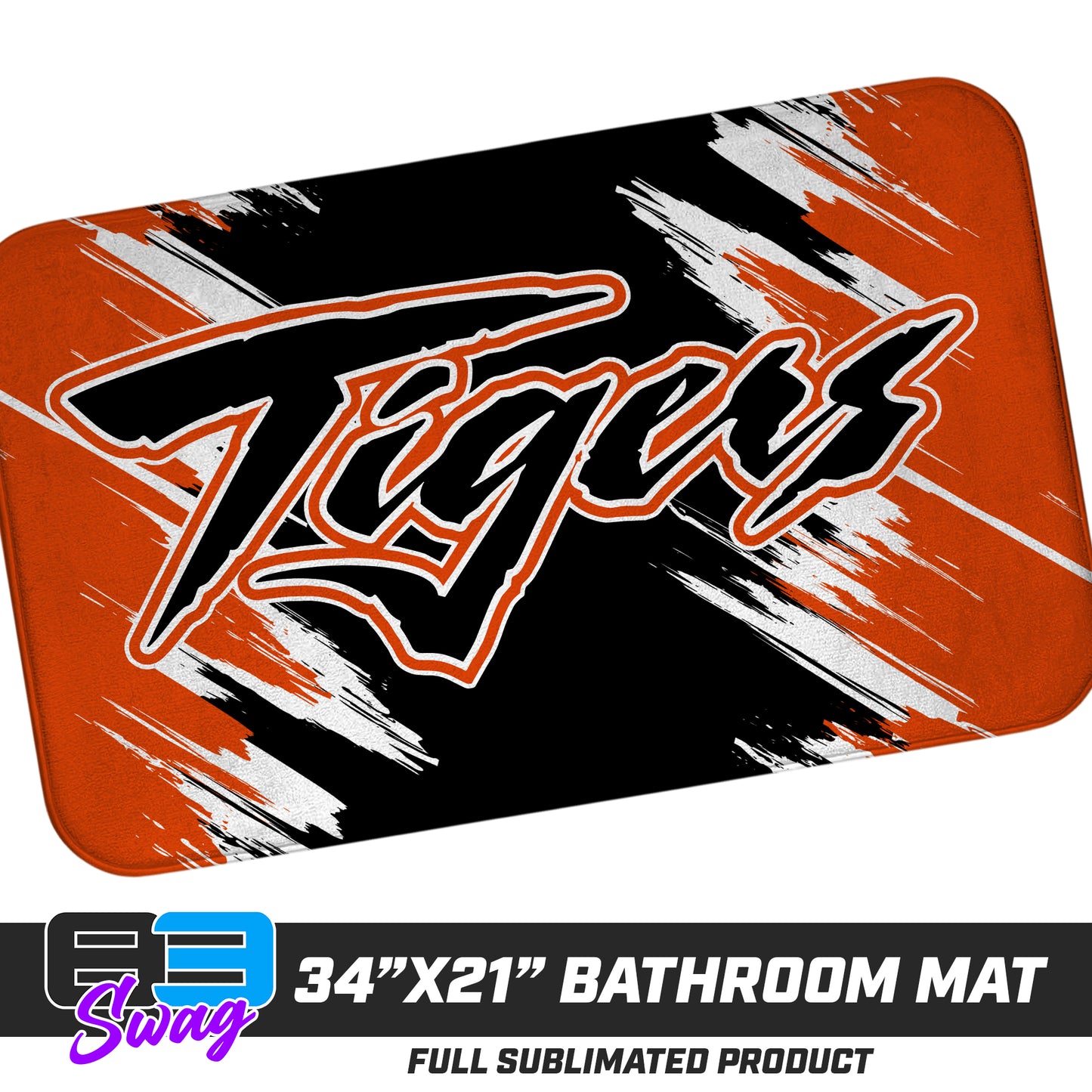 21"x34" Microfiber Bath Mat - Winter Park Tigers