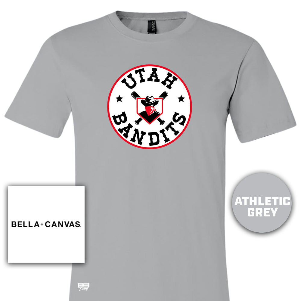 Bella + Canvas B6400 Women's Relaxed Jersey Short-Sleeve T-Shirt - Utah Bandits Baseball