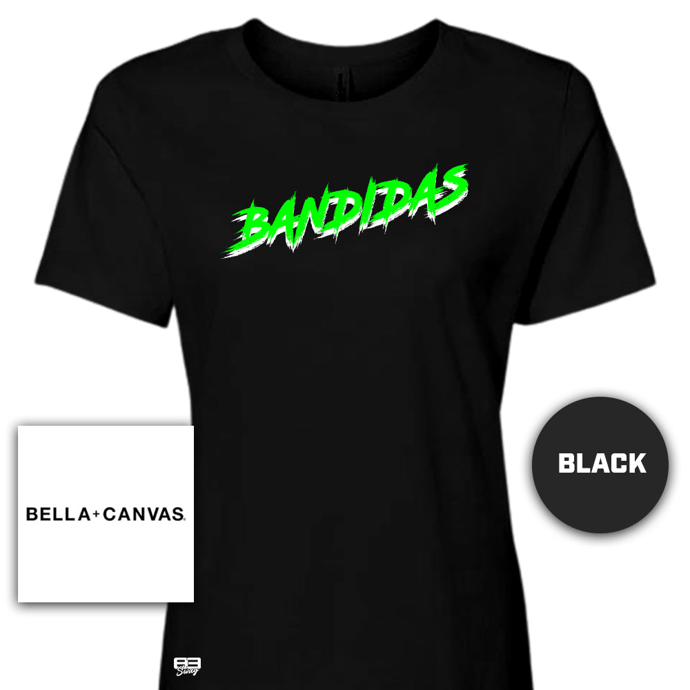 Bella + Canvas B6400 Women's Relaxed Jersey Short-Sleeve T-Shirt - Baker Bandidas Softball