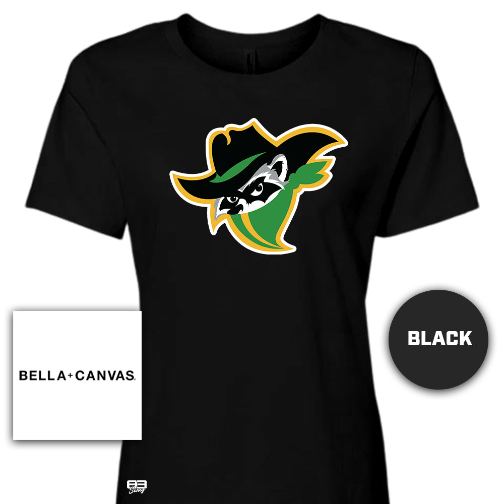 Bella + Canvas B6400 Women's Relaxed Jersey Short-Sleeve T-Shirt - Bandits Baseball