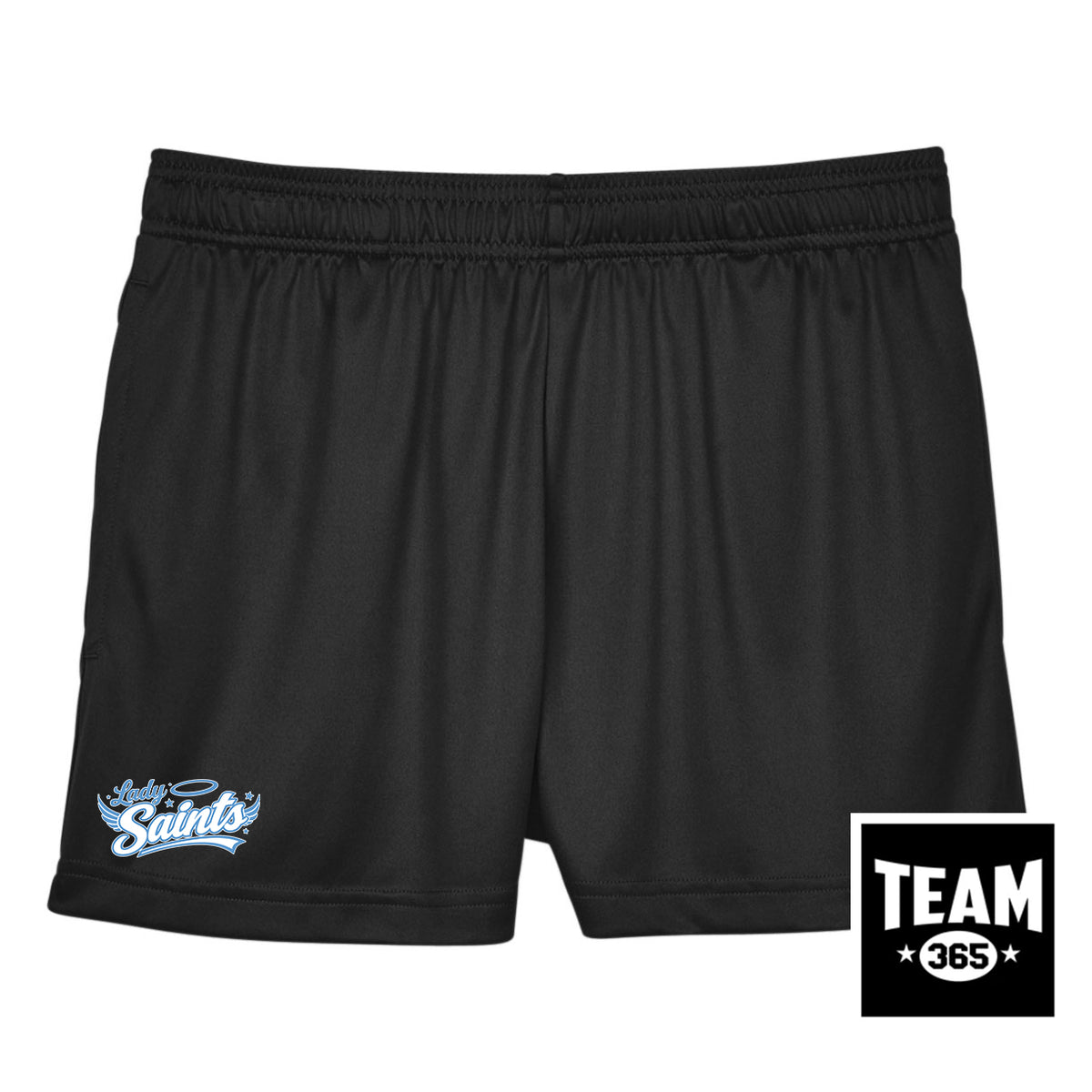 Team 365 TT11SHW Women's Zone Performance Short - Lady Saints Softball
