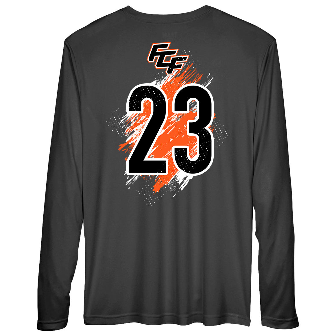 GLITCH - Team 365 Youth & Men's Zone Performance Long-Sleeve T-Shirt - FCF Flight Baseball