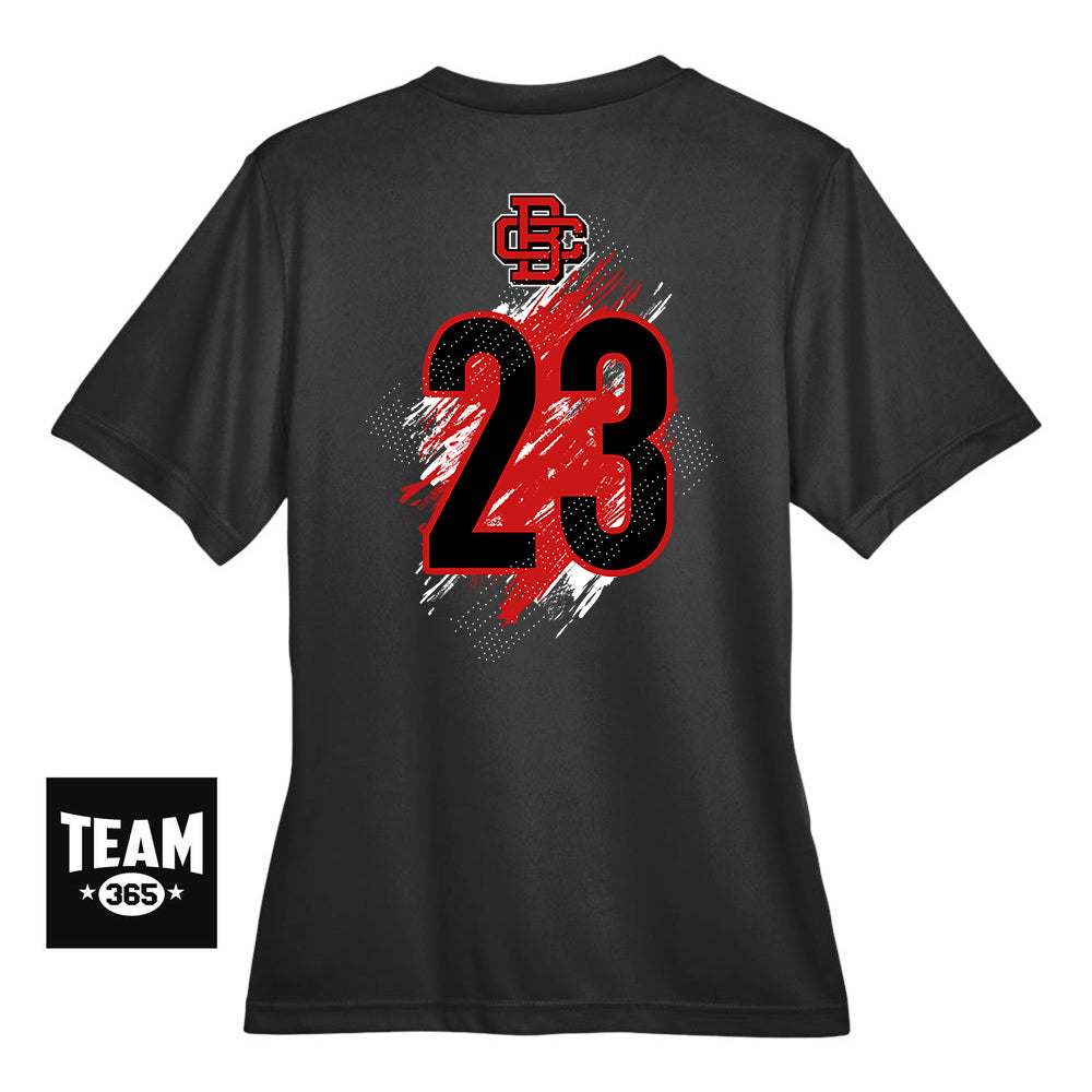 GLITCH - Team 365 TT11W Women's Zone Performance T-Shirt - Creeks Baseball Club - CBC