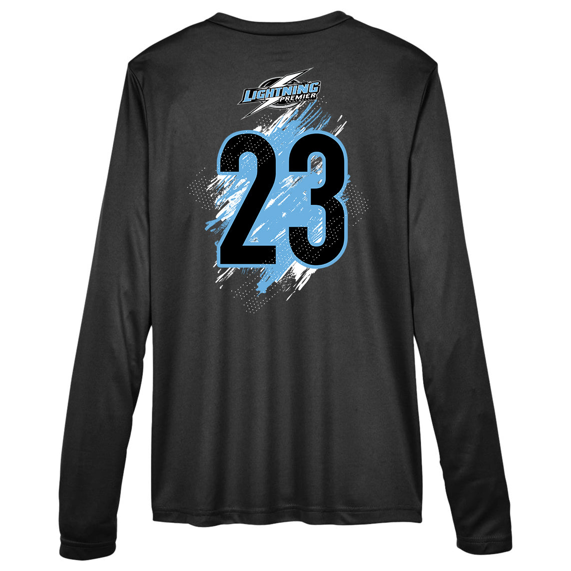 GLITCH - Team 365 TT11WL Women's Zone Performance Long-Sleeve T-Shirt - Lightning Premier Softball