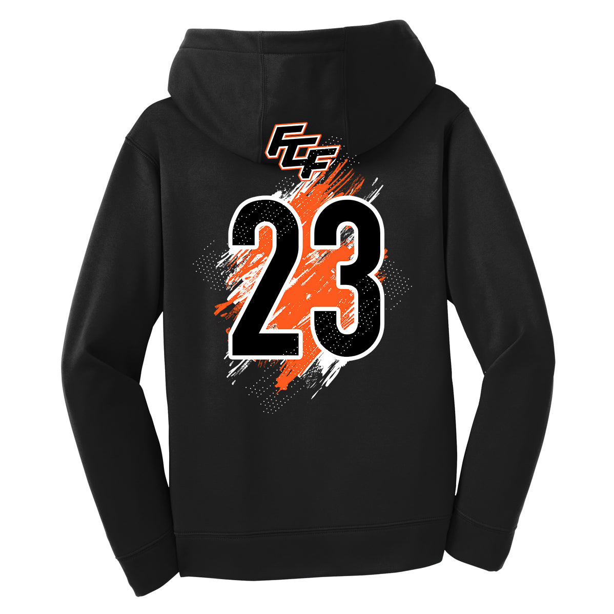 GLITCH - Sport-Tek Youth Sport-Wick Fleece Hooded Pullover YST244 - FCF Flight Baseball