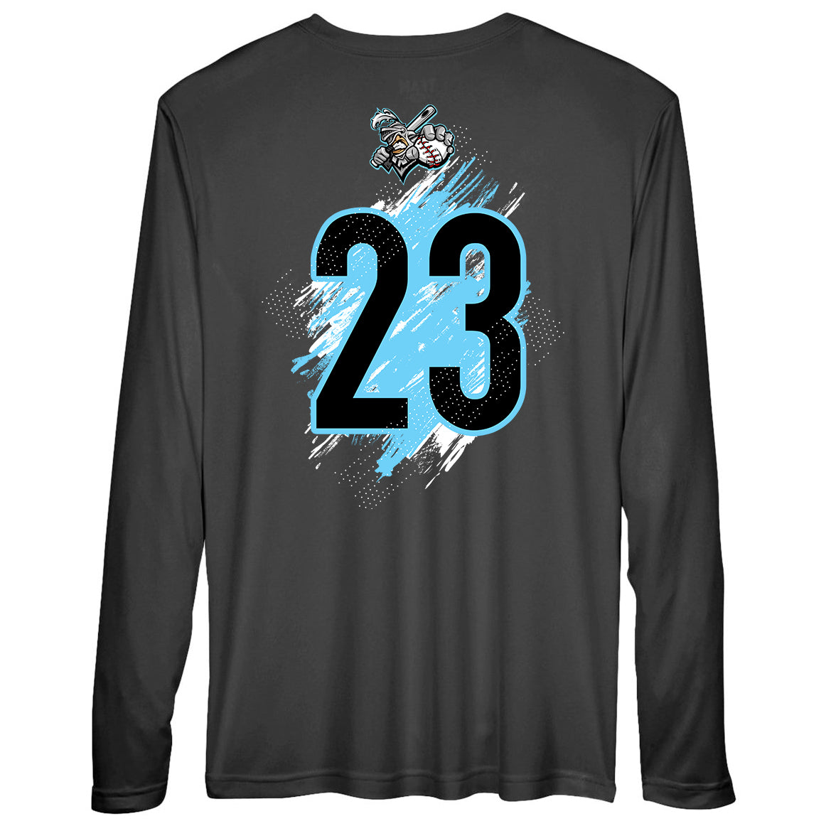 GLITCH - Team 365 Youth & Men's Zone Performance Long-Sleeve T-Shirt - Knights Baseball