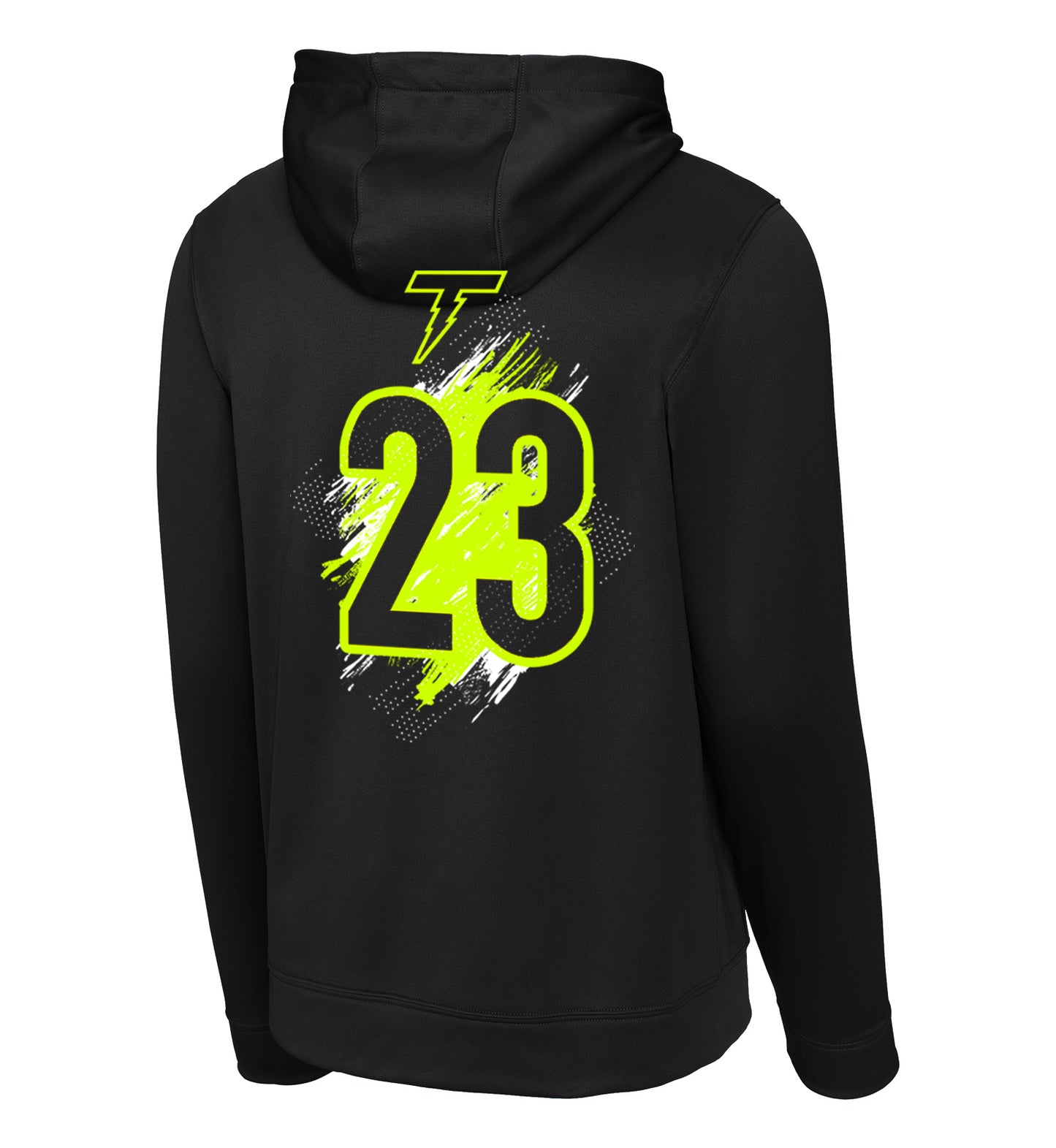 GLITCH - Sport-Tek Sport-Wick Fleece Hooded Pullover F244 - Ponte Vedra Thunder Baseball