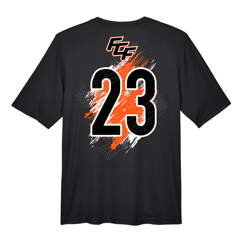 GLITCH - Team 365 Youth & Men's Zone Performance T-Shirt - FCF Flight Baseball