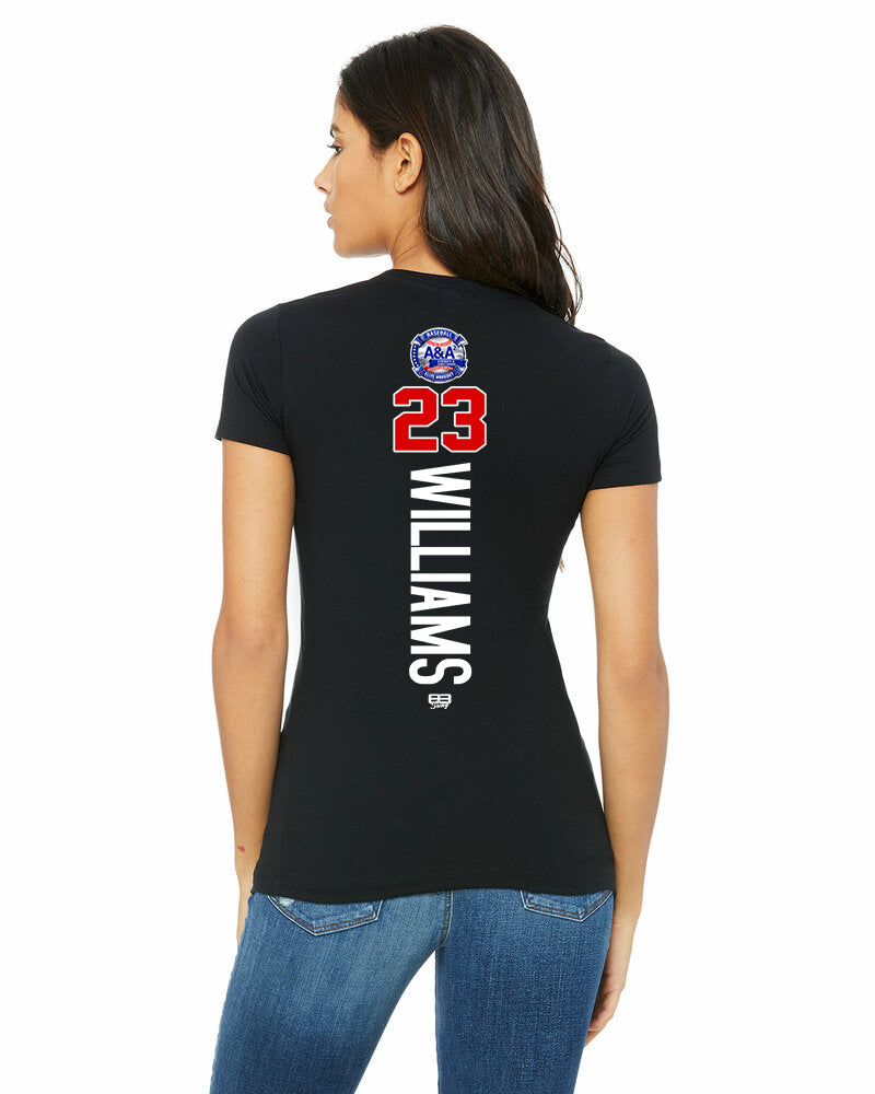 Bella + Canvas 6004 Women's The Favorite T-Shirt - A&A Baseball Elite