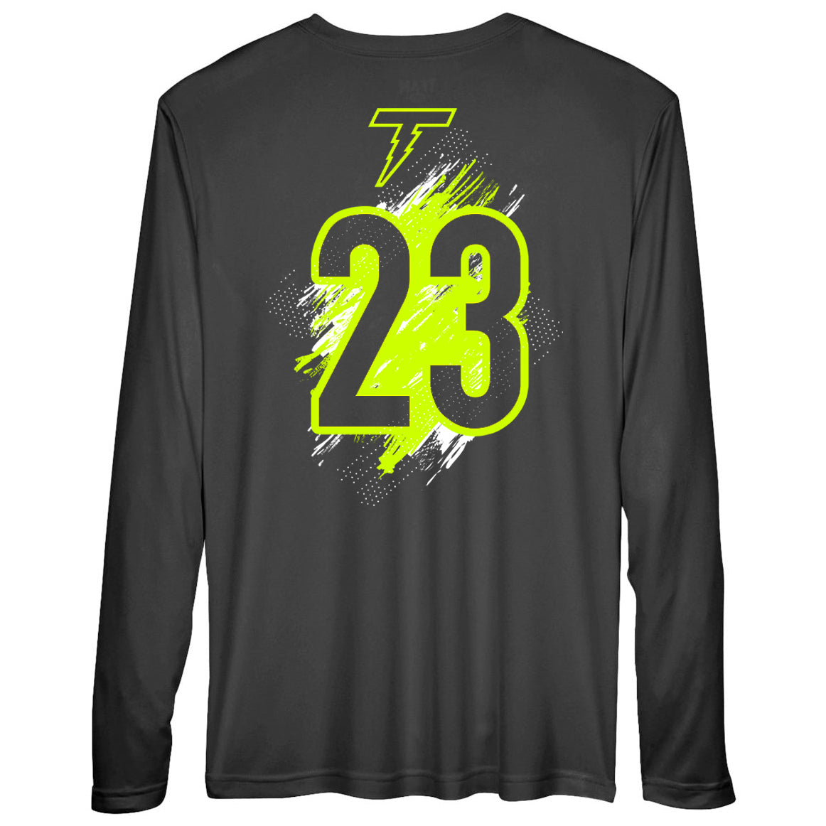 GLITCH - Team 365 Youth & Men's Zone Performance Long-Sleeve T-Shirt - Ponte Vedra Thunder Baseball