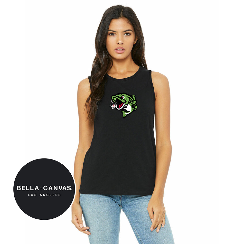 Bella + Canvas B6003 Women's Jersey Muscle Tank - RBA Stripers Baseball