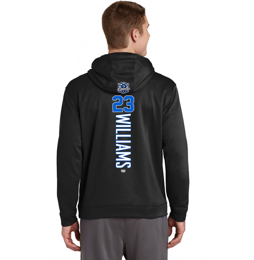 Sport-Tek Sport-Wick Fleece Hooded Pullover F244 - LBK Outlaws Baseball