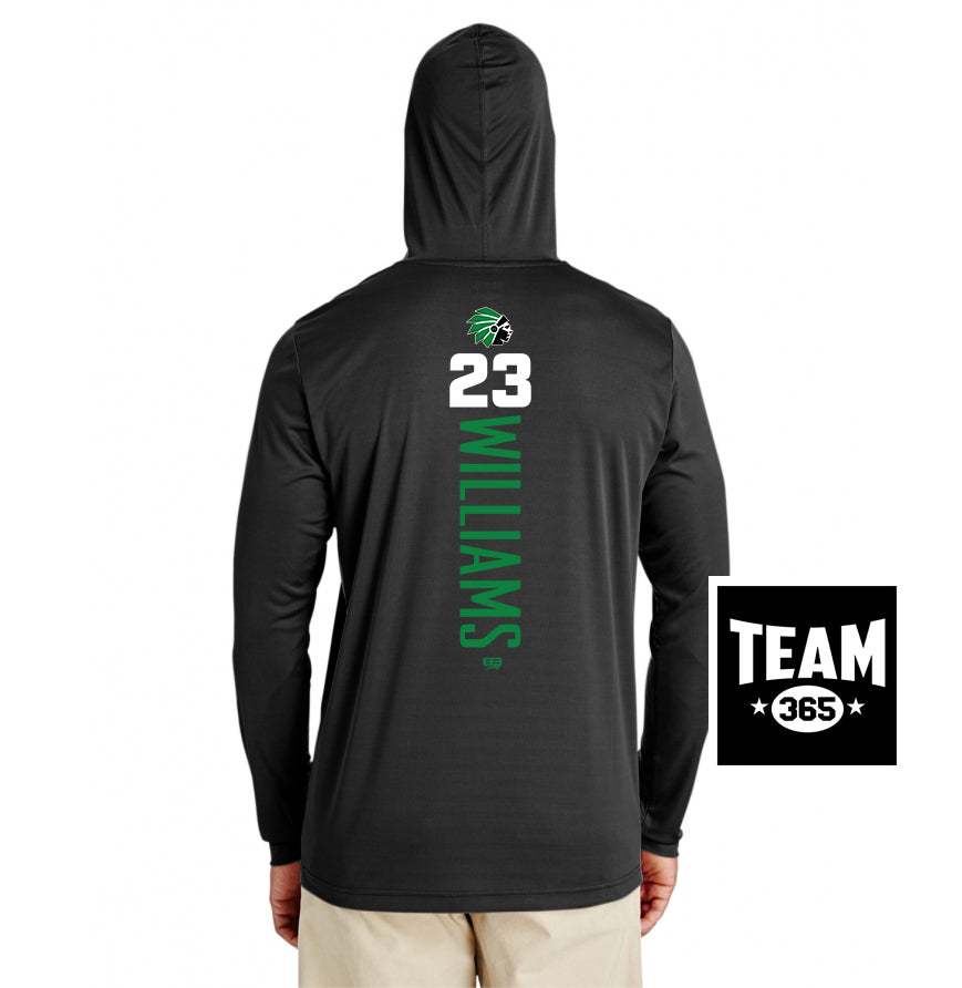 Team 365 Youth & Men's Zone Performance Hoodie - Hopatcong Warriors Cheer