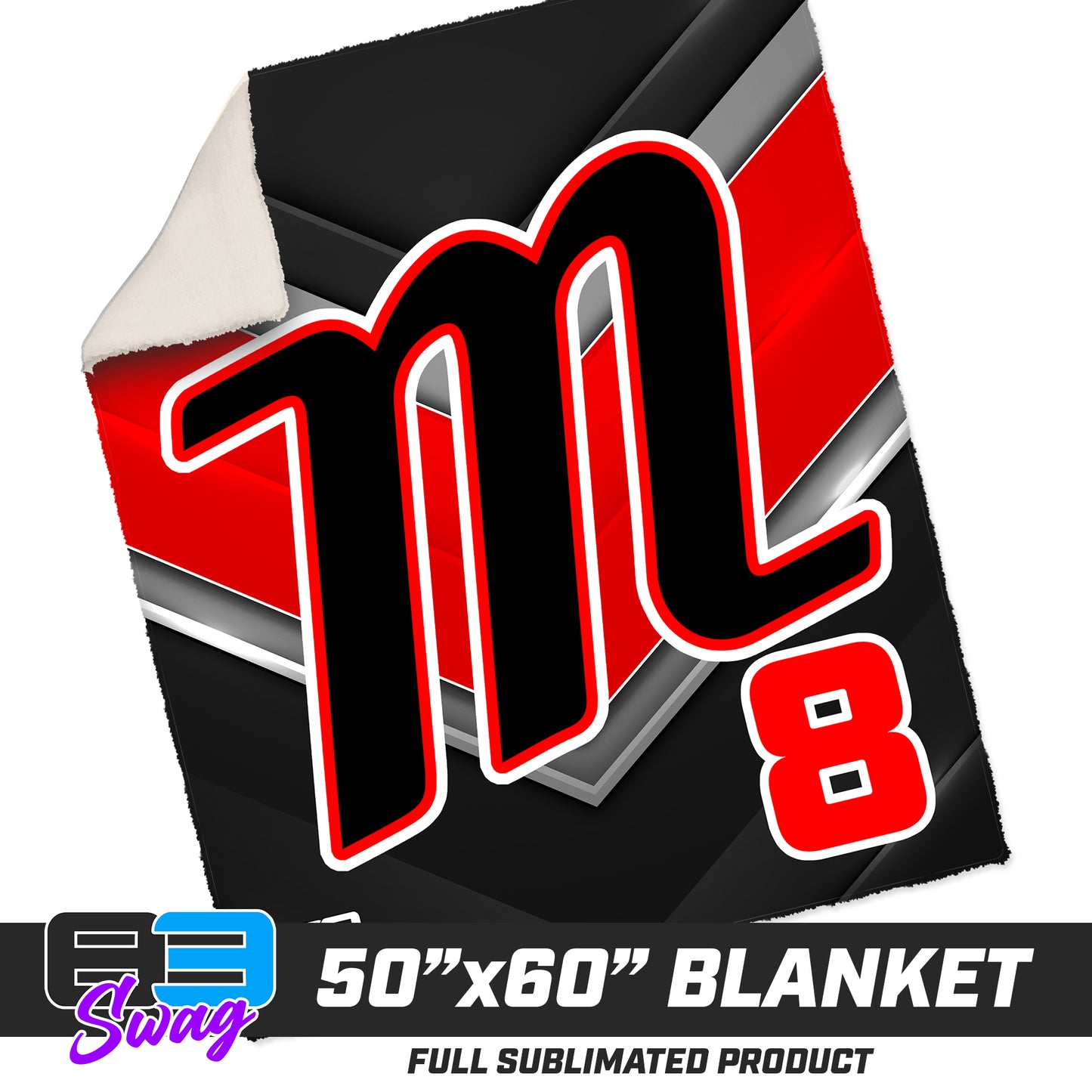 50”x60” Plush Sherpa Blanket - SYA Mets V1