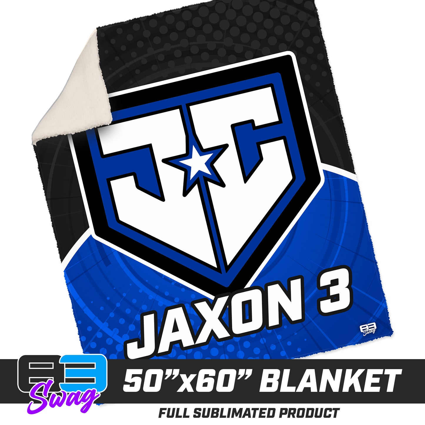CUSTOM - 50”x60” Plush Sherpa Blanket - JCB - Julington Creek Baseball